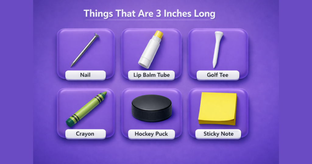 How Long Is 3 Inches? 8 Real-Life Examples With Pictures 2026