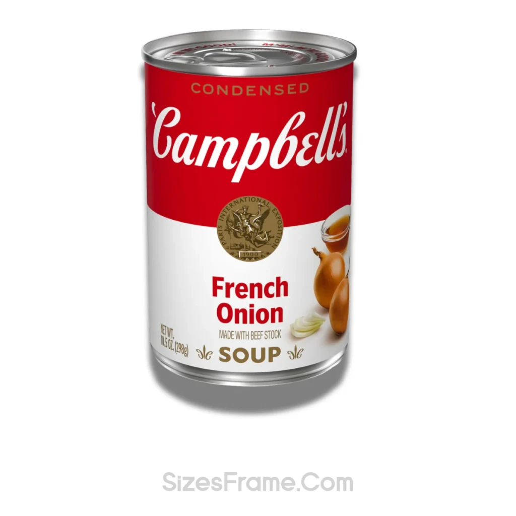 Soup-can-500-grams-weight