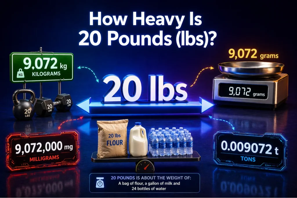 how-heavy-is-20-pounds