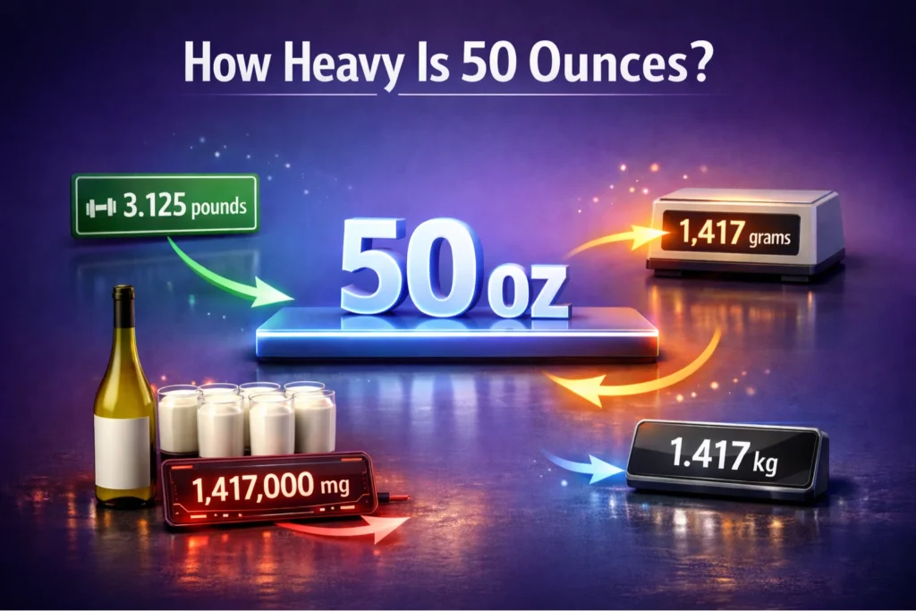 how-heavy-is-50-ounces