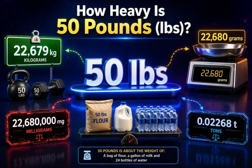 how-heavy-is-50-pounds