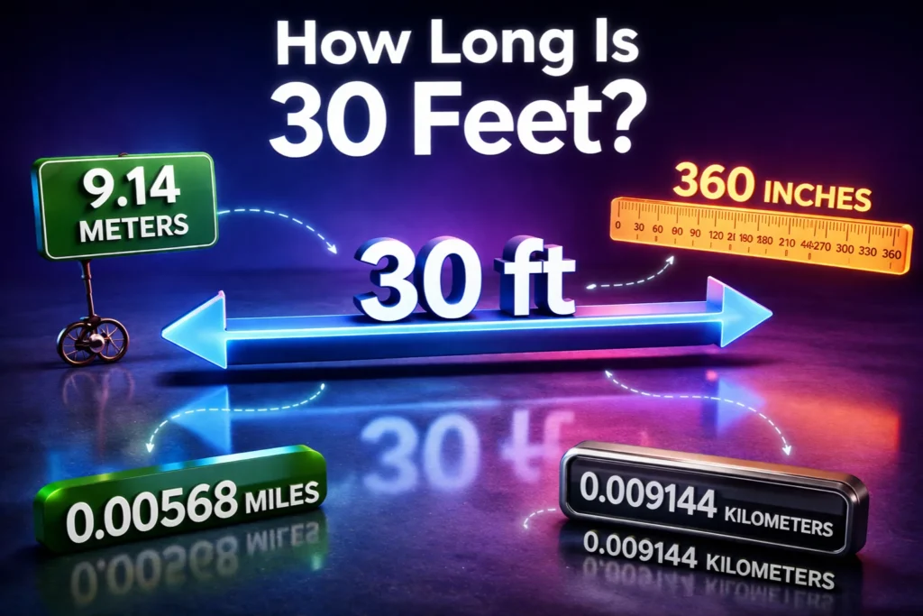 how-long-is-30-feet